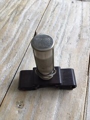 vintage: Marbles Match Stick Holder Hunting Tool 1900 Pat Hiking Camping