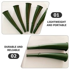 3 Pcs Multipurpose Signal Horn Outdoor Activities Small Air Loud