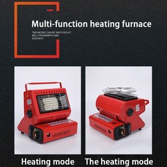 Camping Emergency Butane Heater Double Coherent Heat Source Survival Tools`