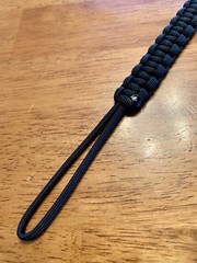 (HK Set) 10” Wallet Tether & 6” Carabiner Keychain 550 Paracord Leash Lanyard