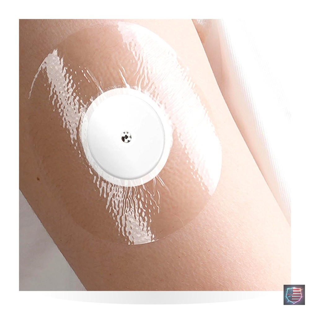 80 Pack Freestyle Libre 1/2/3 Sensor Covers Waterproof Adhesive Patches for C..;
