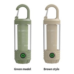Mini Hook Flashlight Multi-Source Portable Camping Light for Outdoor Use