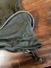 Lot Of 5 Mosquito Net Bags Open Each End W/Ripcord Head Cover/Gear/Game 16X19”