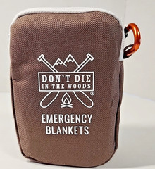 Emergency Blankets Extra Thick Tear Resistant Reduced Noise 2oz Each 4 Pack NEW