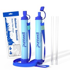 Outdoor Water Filter – 0.01μm Ultra Fine Filter Removes 99.99% Bacteria & Sch…