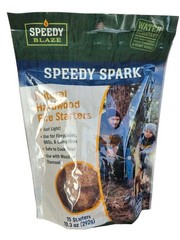 Hardwood Fire Starters Two 15 Packs (30) Food Safe Easy To Light