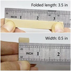 Tactical Rubber Bands #84 (3 1/2» x 1/2»), 50 Pcs Thick #84, Light brown