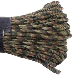 CAMO ATWOOD USA Paracord 550 Type III 7Strand 4mm AUTHENTIC 40+ CAMO patterns