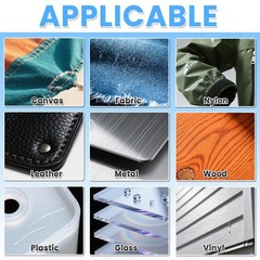 Waterproof Repair Tape for Awning, RV Roof, Tent, Boat 3 inch x 25FT, White