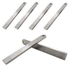 6PCS 3.94″ Ferro Rod Striker Scraper Stainless Steel Light Fire Striker for