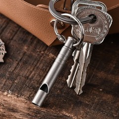 Light Weight Metal Alloy Portable Pet Training Whistles Pocket Tool Enduring
