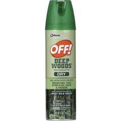 OFF! Deep Woods Insect Repellent Aerosol, Dry, Non-Greasy Formula, 4 oz