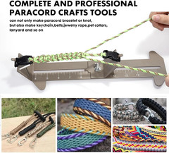 Paracord Jig Tools Bracelet Making Kit Paracord Jig Weaving Tools Accessories Lo