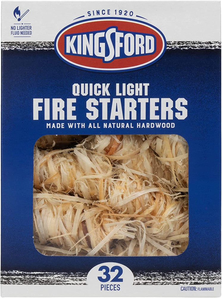 Kingsford Quick Light Fire Starter Rolls All Natural Hardwood with Paraffin Wate
