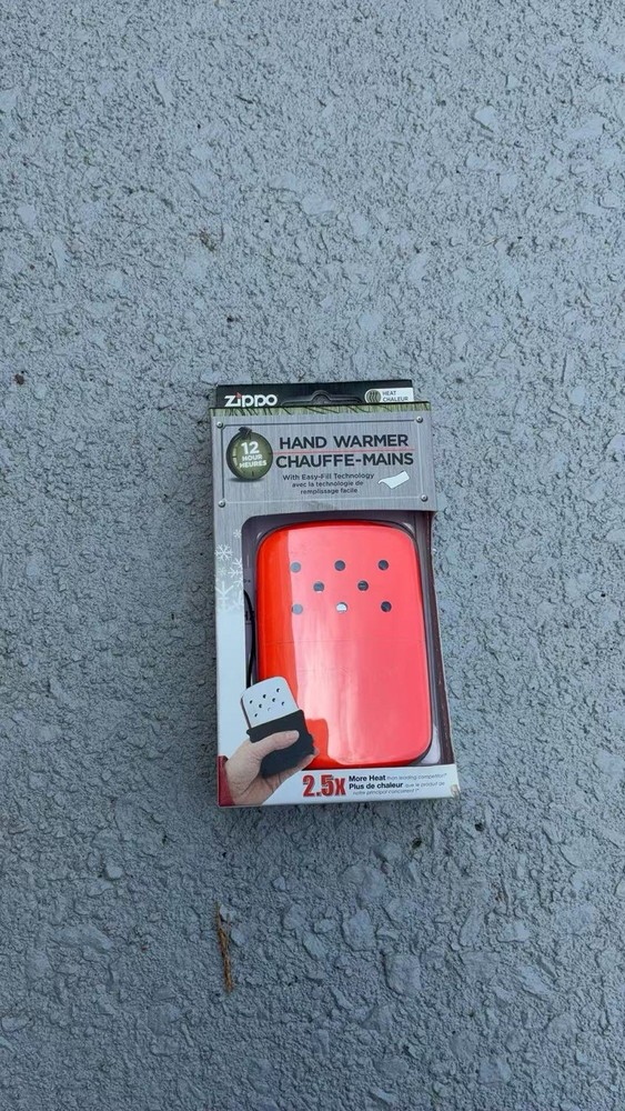 Zippo Hand Warmer Chauffe-Mains with Easy Fill Technology 12 Hours
