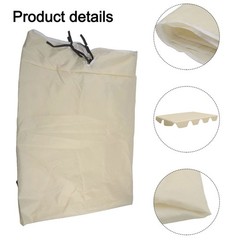 Waterproof Oxford Fabric Canopy for Garden Swing Seat Cover Two or Three Seater