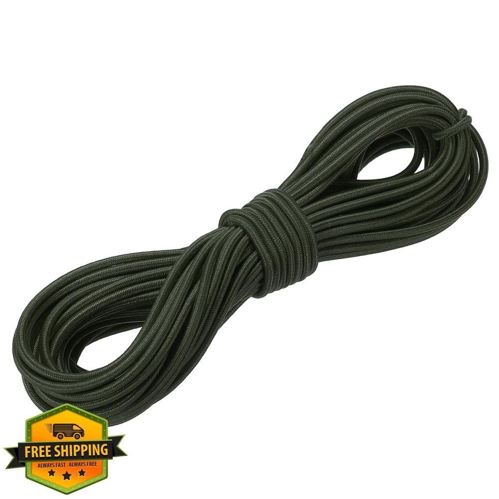 DMiotech 3mm 33ft Army Green Stretchy Cord