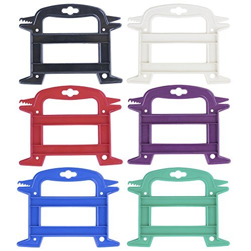 Paracord Planet Rope Winder Organizer Spool Tool – NO KNOTS – Many Colors & Pack