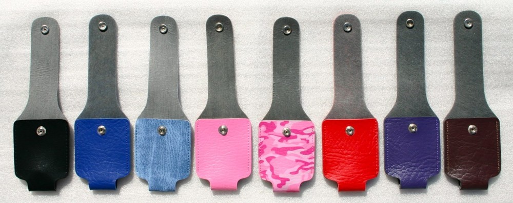2 oz leatherette pepper spray holster (ONLY) with clip