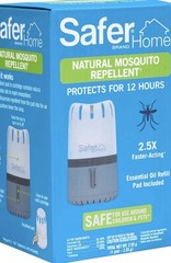 Safer Mosquito Repellent Pad, LED Light, Essential Oil, Safe for Children