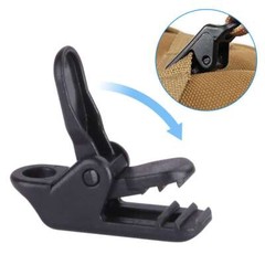 30Pcs Tarp Clips Locking Awning Clamp Snap Hangers Survival Emergency Heavy Duty