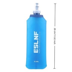 Folding Water Bottle Sport Hiking Camping Running Portable Soft Water Bottle