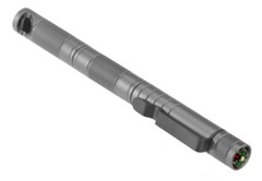 5 in 1 Compact Survival Tool Matte Grey Compass Punch Striker Flint Whistle
