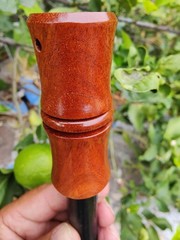 (20 mm) 13/16″ x 5 » ferrocerium rod exotic wood handle | Ferro rod | mischmetal