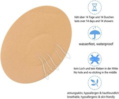 20 Pack Libre 3 Waterproof Breathable Sensor Patches No Glue Center
