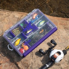KastKing HyperSeal Waterproof Tackle Box, 3600 and 3700 3600(1 Pack), Purple