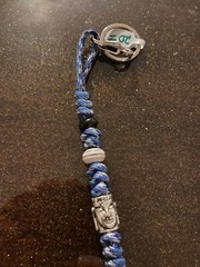Keychain or knife lanyard. Bag, backpack, jacket zipper pull. Buddhist deities