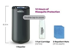 Thermacell Patio Shield Mosquito Repellent with 12 Hours of Mosquito Protection