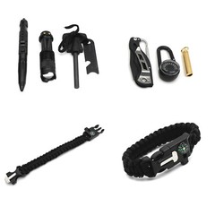 Survival Kit Emergency Tools Military Camping Tactical Outdoor Disaster Zombie