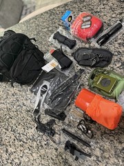 Emergency Survival Kit Bug Out Bag 15-in-1 Tactical First Aid Camping Gear