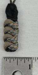 Paracord ~ Digi-Camo/Tan ~ Zipper Pull/Knife Lanyard/Key Fob/Tool Keeper ~ 8