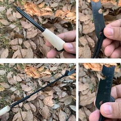 Fire Starter Survival Kit, Larger Ferro Rod with Striker Lanyard 3in Long Flint