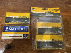 Lot Of 4 Boxes Stormproof Matches 100 Total Windproof Waterproof Matches UCO