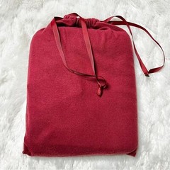 NIP Short Stories Travel Blanket & Pouch in Ruby Wine 35×78