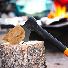 4pcs Natural Jute Fire Starters – Outdoor Fire Igniter for Camping Hiking Sur…