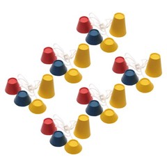 6 Set Driving Range Rubber Tees Short Golf Pegs Hitting Mats Holder