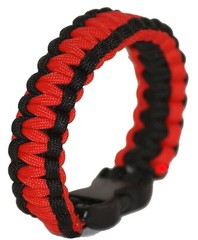 (2) 9″ Firefighters Paracord Bracelets