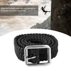 Paracord Rope Belt Outdoor Survival Accessories For Camping Hiking BEA