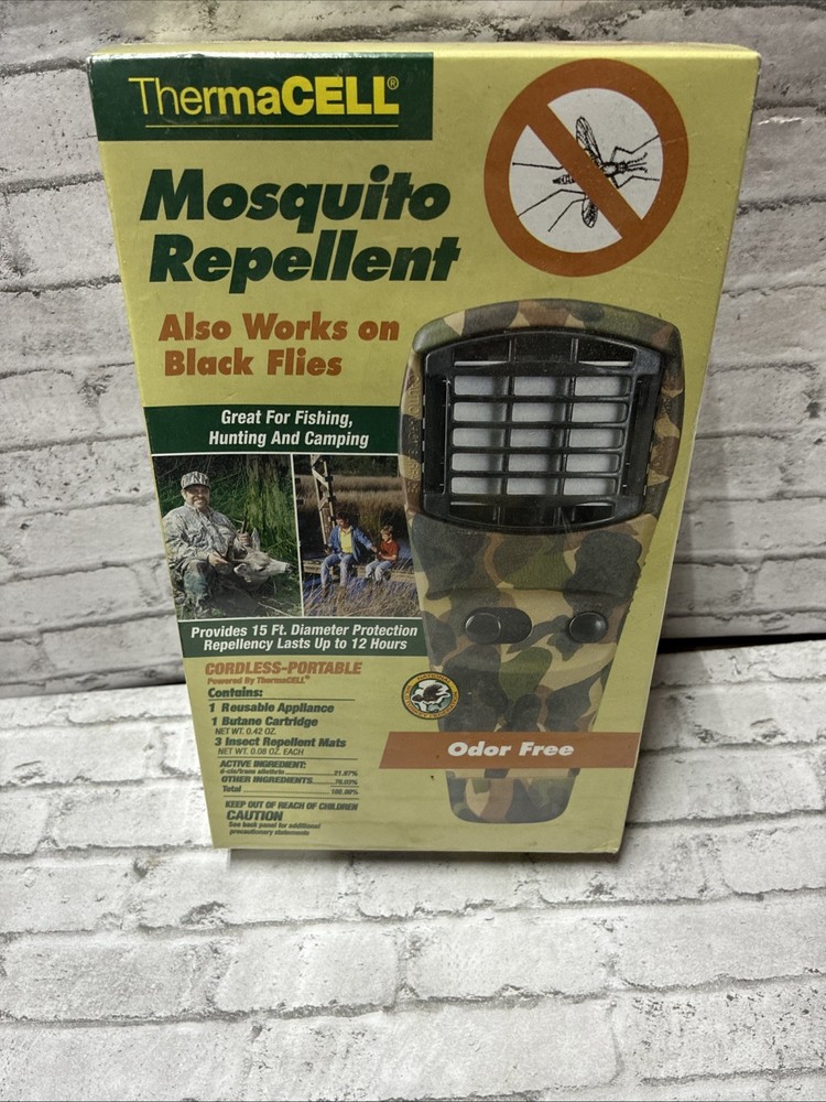 ThermaCELL Mosquito Repellent Repels Mosquitoes ( New )