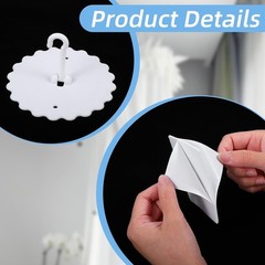 Durable Ceiling Mosquito Net Hooks – Easy Install & Versatile