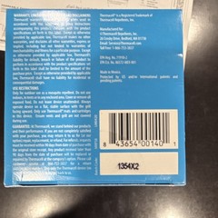 Thermacell Patio Shield Mosquito Protection Glacial Blue Scent Free Outdoor