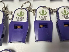 Seventeen (17) Emergency Search-Rescue Whistles 4 Life Saving Survival Kits BSA