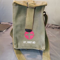 FIRST AID BAG-Olive Drab-Outdoor Jungle Survival Gear-New Old Stock Prepers,Camp
