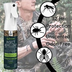 Zone Realtree Picaridin Insect Repellent Spray 10oz Continuous Spray, Unscented