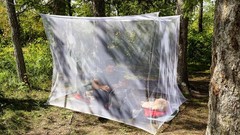 Lightweight 78″ Rectangular Mosquito Net – Insect Barrier for Camping & Travel