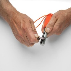 S.o.l Mag Striker Survival Fire Starter Tool With Bottle Opener And Lanyard